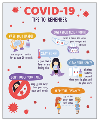 Prevention Tips - Kids Adhesive Vinyl Decal